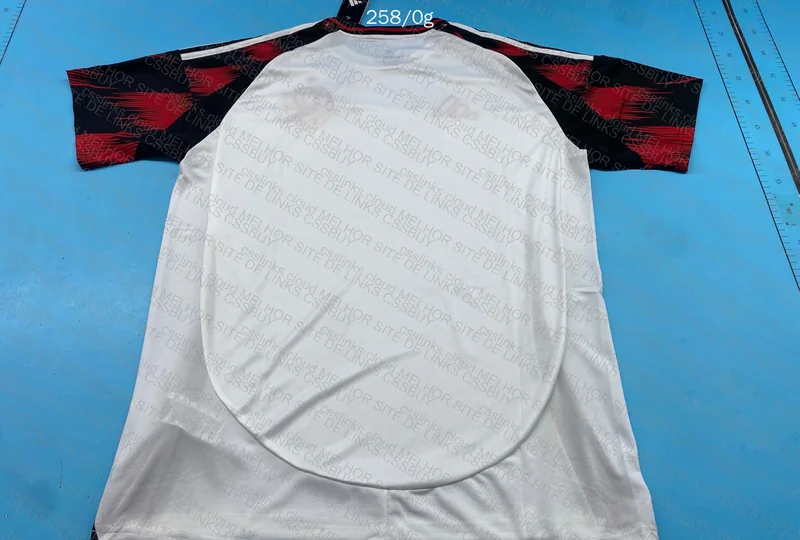 Flamengo Jersey (with measurements) 3