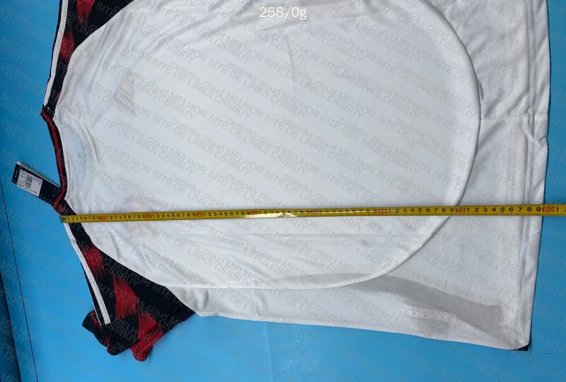Flamengo Jersey (with measurements) 6