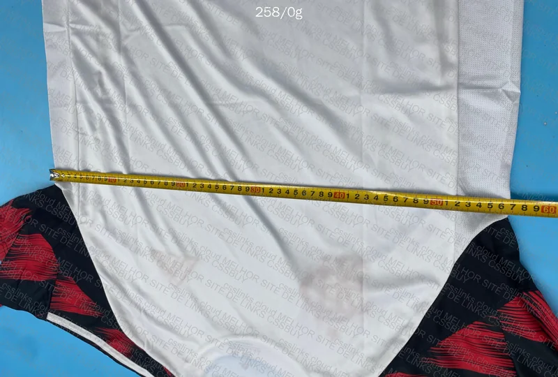Flamengo Jersey (with measurements) 8
