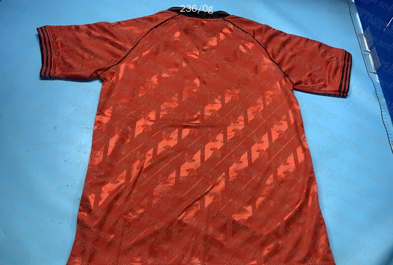 Flamengo Jersey (with measurements) 3