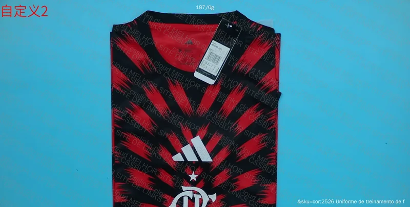 Flamengo Pre-Match 2025 Shirt 2