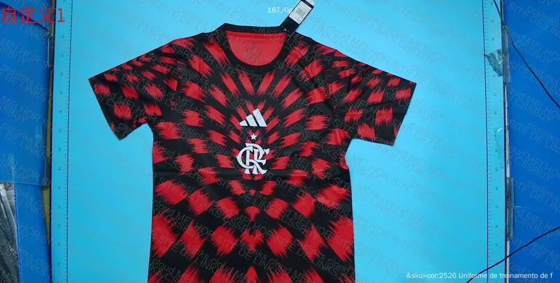 Flamengo Pre-Match 2025 Shirt 3