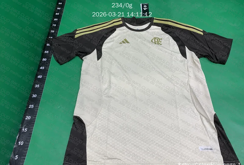 Camisa Flamengo Treino e comissão 2026 - Bege 3