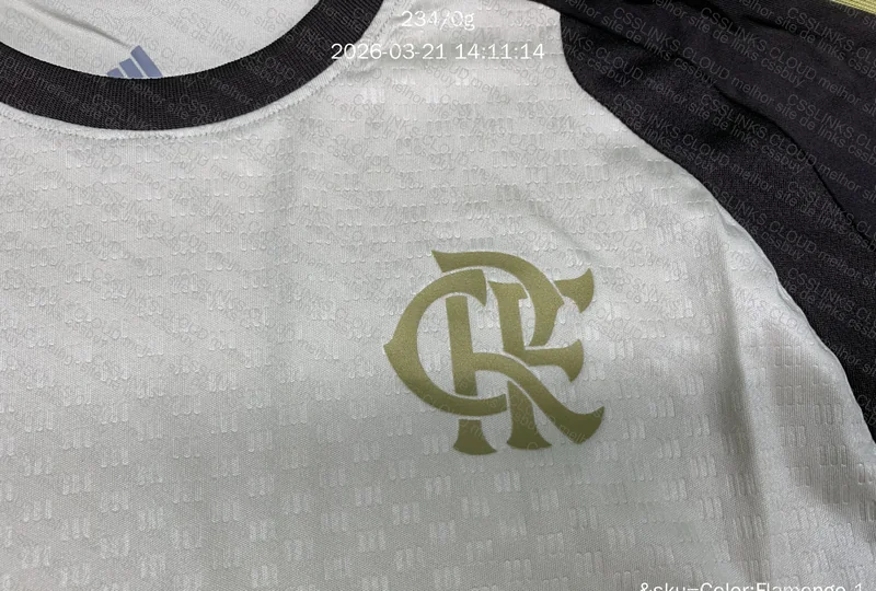 Camisa Flamengo Treino e comissão 2026 - Bege 5
