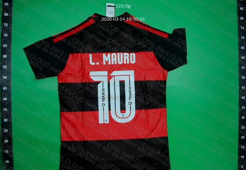 Camisa Flamengo versão jogador personalizada 3