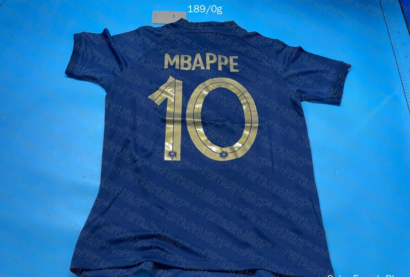 France World Cup 2022 Mbappe Shirt