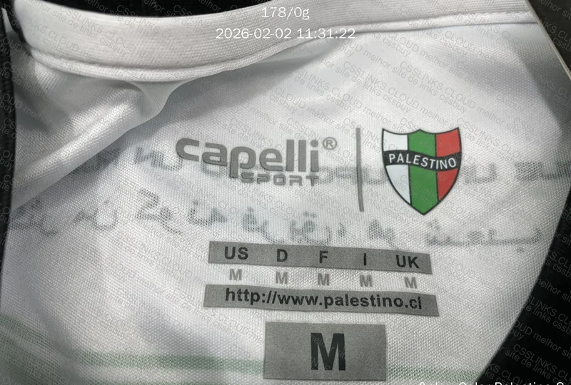 Camisa futesbol da palestina 2