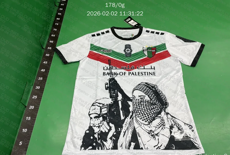 Camisa futesbol da palestina 3