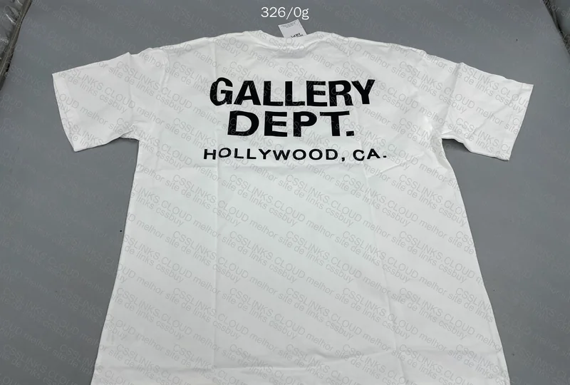 White Gallery Dept Shirt (Cheap)