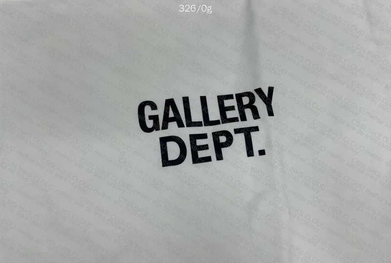 White Gallery Dept Shirt (Cheap) 4