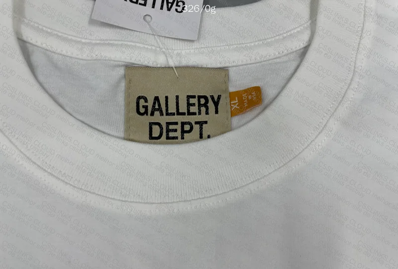 White Gallery Dept Shirt (Cheap) 5