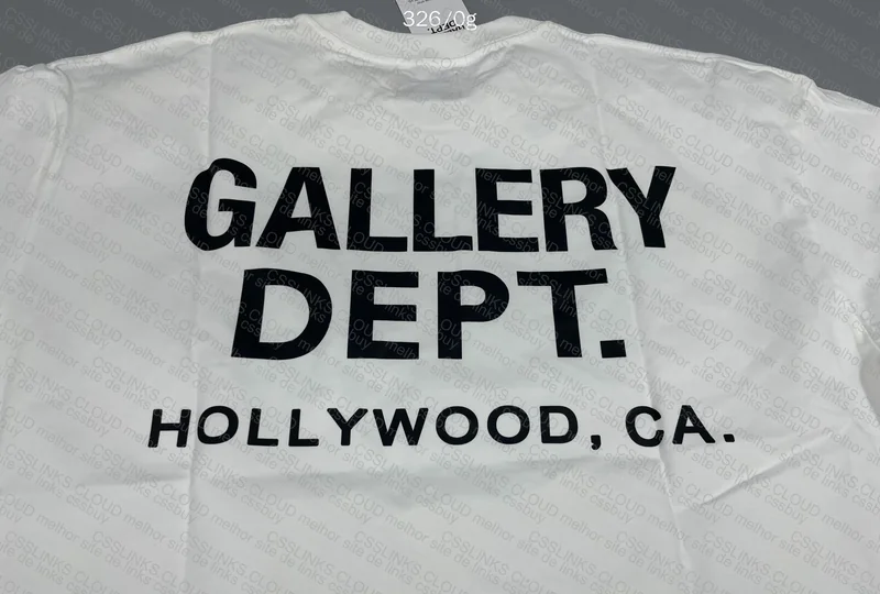 White Gallery Dept Shirt (Cheap) 6