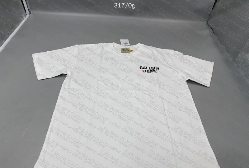 Gallery Dept Shirt (with measurements)
