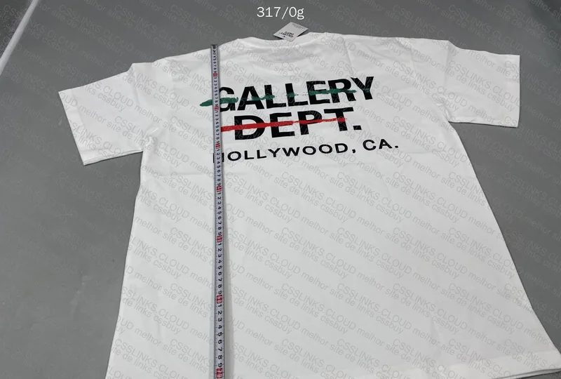 Gallery Dept Shirt (with measurements) 6