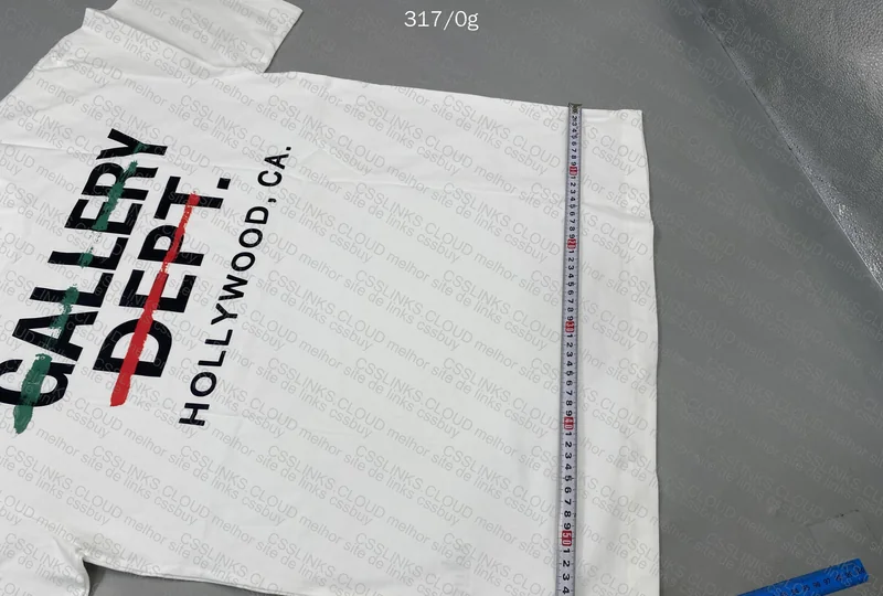 Gallery Dept Shirt (with measurements) 9