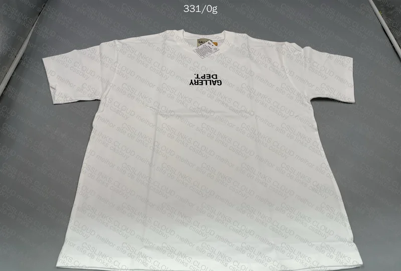 Gallery Dept Shirt with Measurements