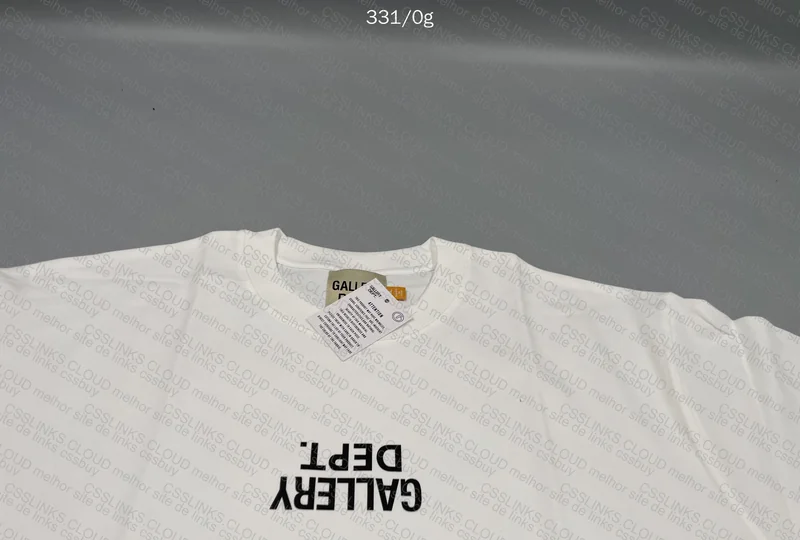Gallery Dept Shirt with Measurements 3