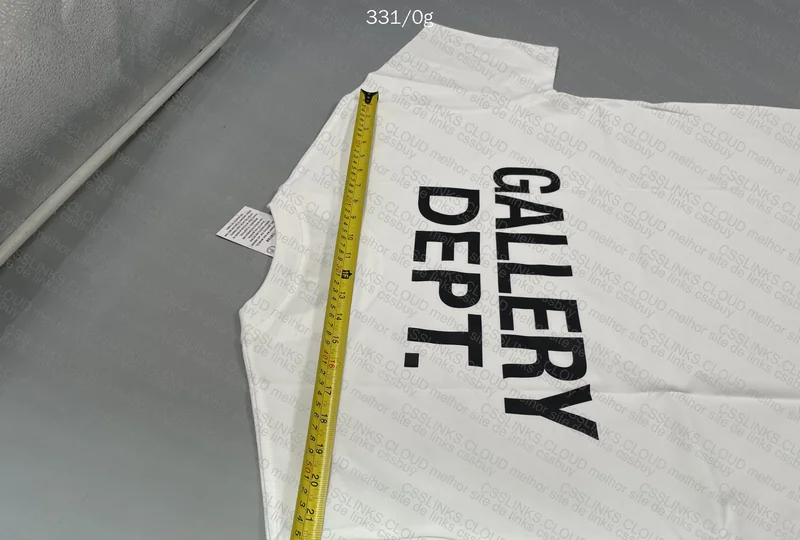 Gallery Dept Shirt with Measurements 7