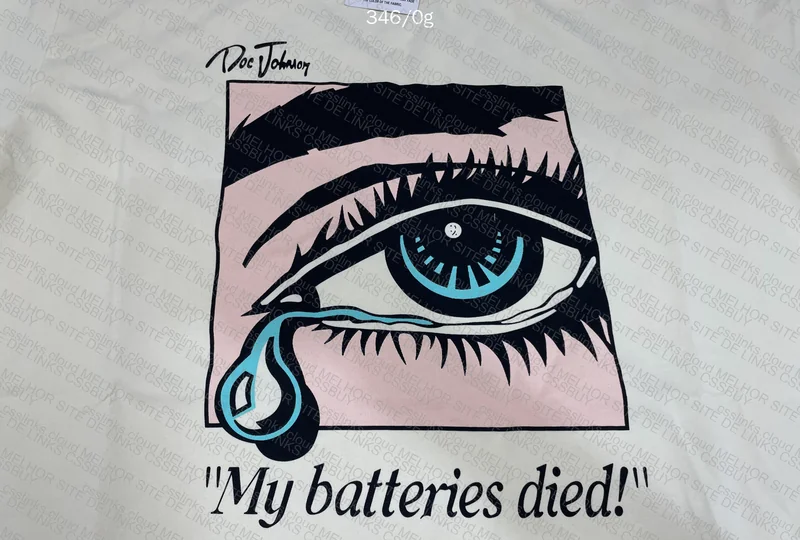 Gallery Dept - My Bateries Died Shirt 5