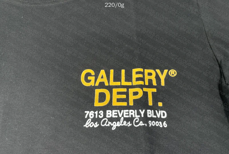 Gallery Dept Black Shirt