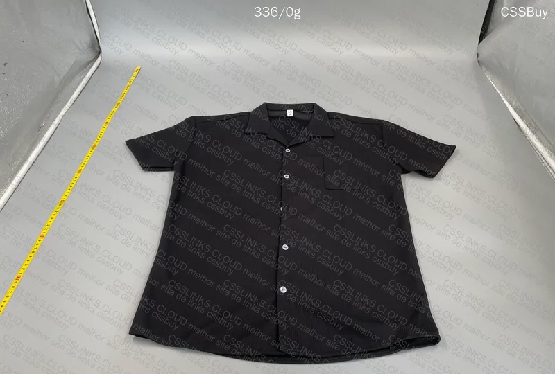 Cuban Collar Short Sleeve Shirt (No Brand) (GL?) 4
