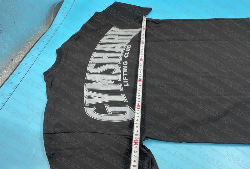 Gymshark Shirt with Measurements 6