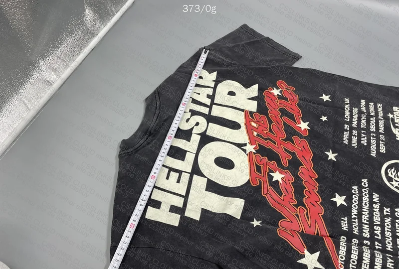 Hell Star Shirt with Measurements 7