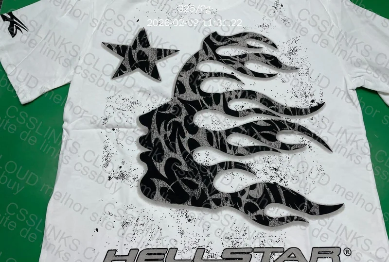 Camisa: Hellstar Branca - Path to Paradise 4