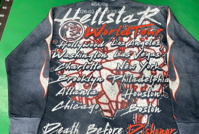 Camisa hellstar manga longa 3
