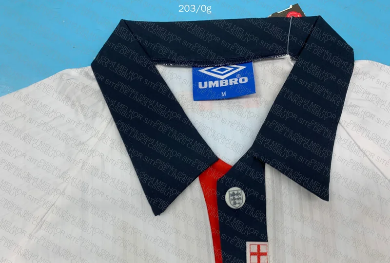 England 1998 Beckham Jersey