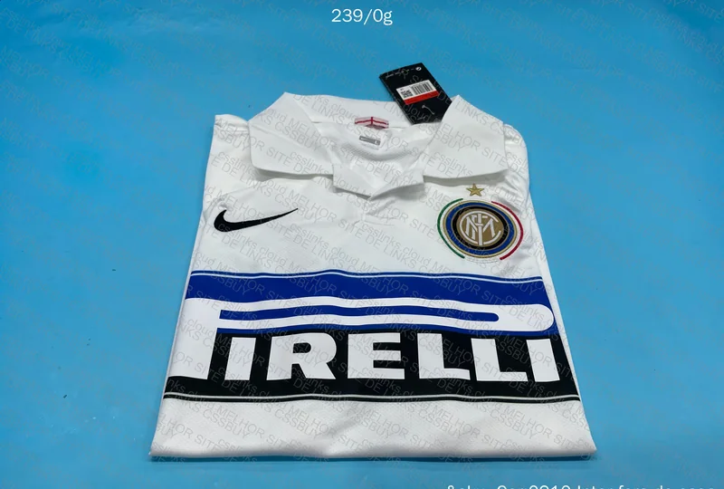 Inter Milan Away White Shirt 09/10 5