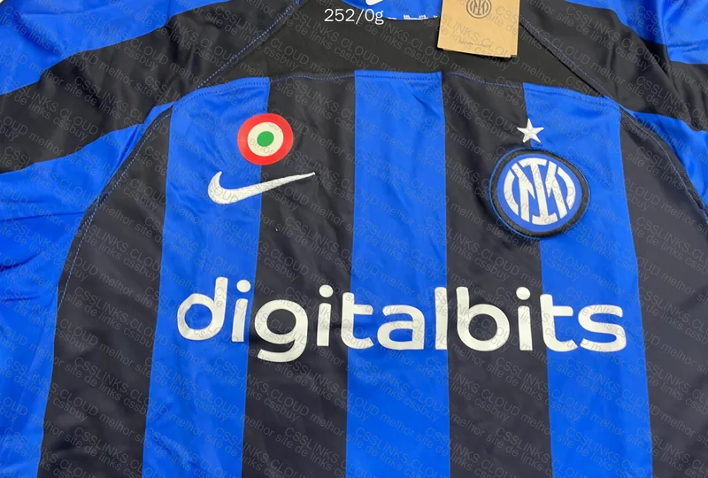 Inter Milan Shirt with Measurements 2
