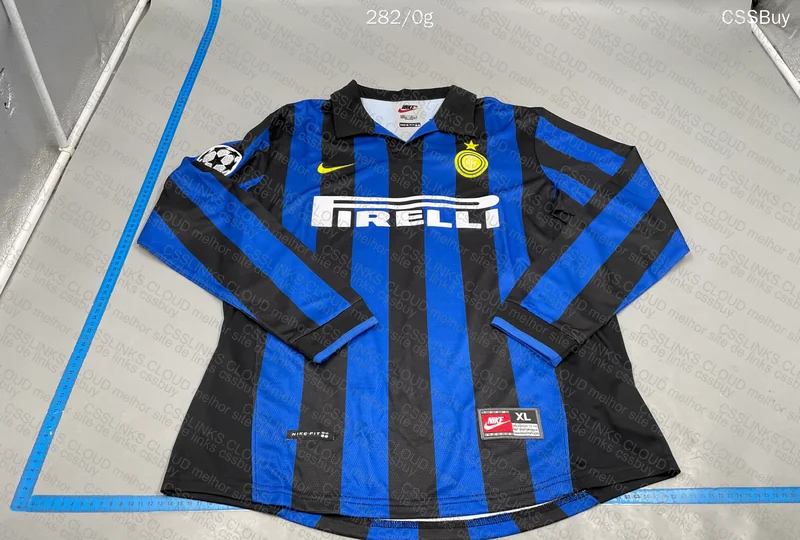 Inter Milan Long Sleeve Shirt 1998-99 3