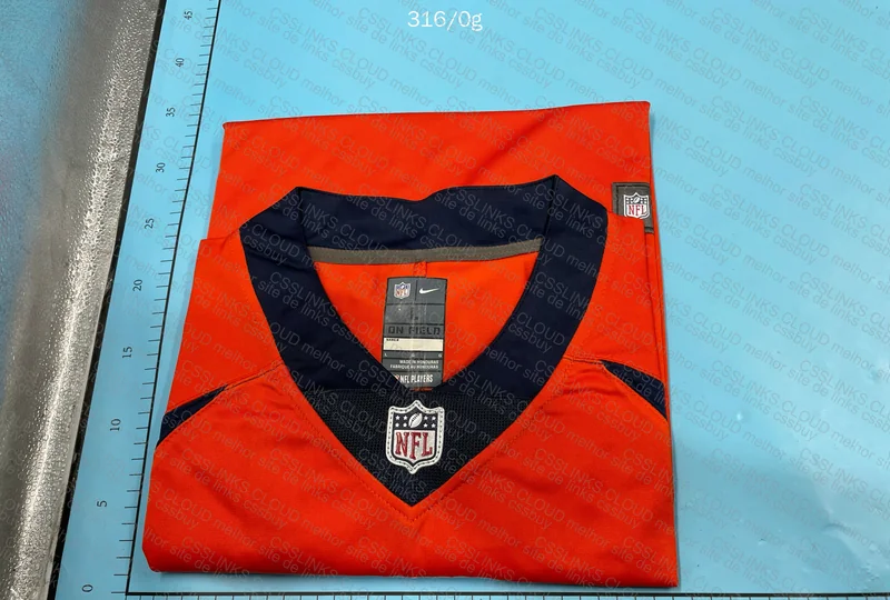 NFL Broncos Jersey (With Measurements)