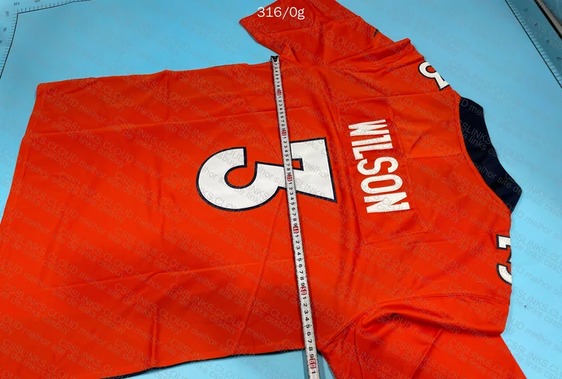 NFL Broncos Jersey (With Measurements) 7