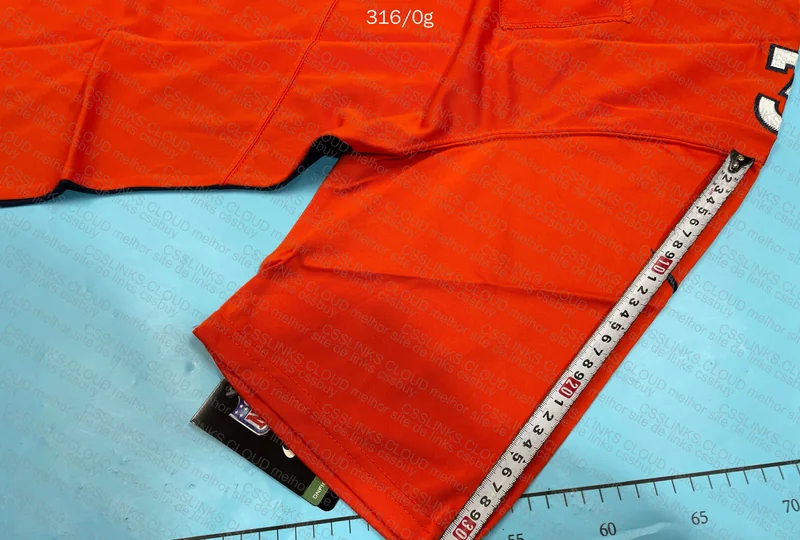 NFL Broncos Jersey (With Measurements) 9