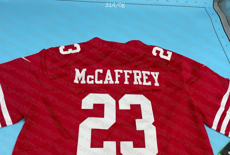 NFL San Francisco 49ers Jersey (With Measurements) 10