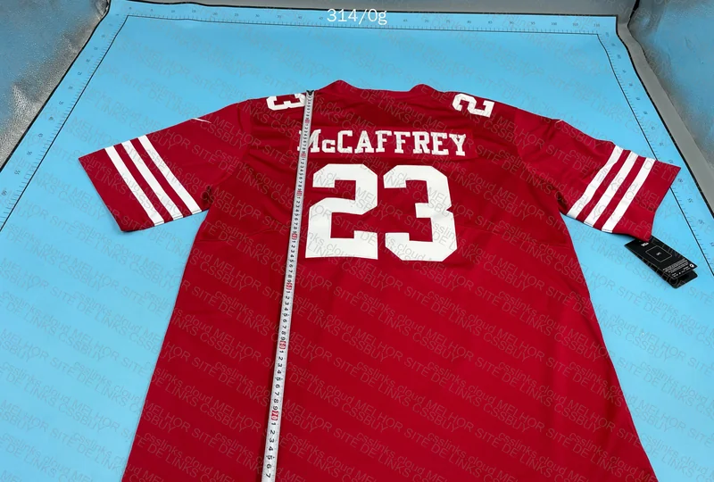 NFL San Francisco 49ers Jersey (With Measurements) 2