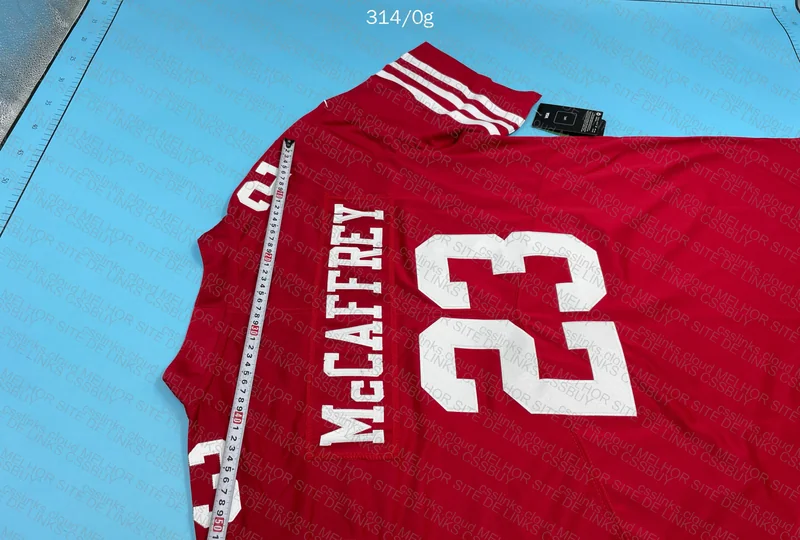 NFL San Francisco 49ers Jersey (With Measurements) 3