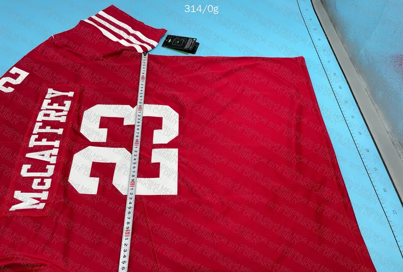 NFL San Francisco 49ers Jersey (With Measurements) 4
