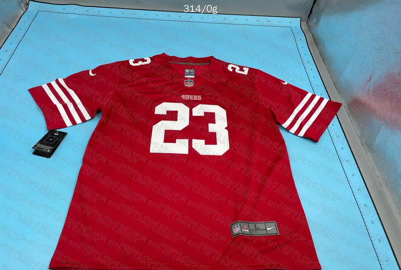 NFL San Francisco 49ers Jersey (With Measurements) 7
