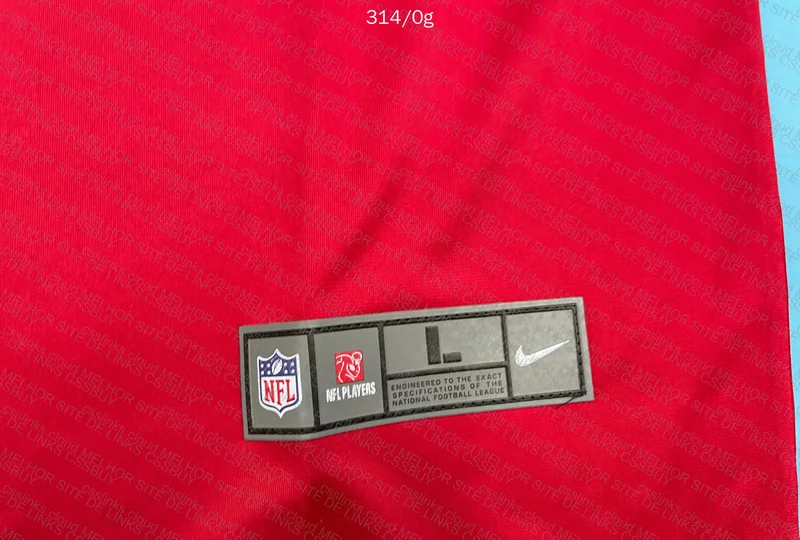 NFL San Francisco 49ers Jersey (With Measurements) 8