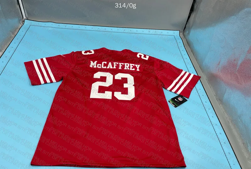 NFL San Francisco 49ers Jersey (With Measurements) 9