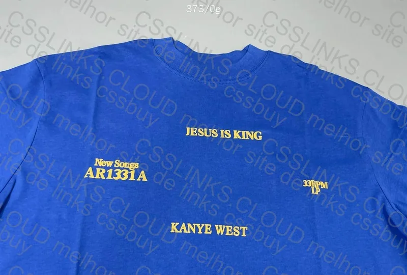 JIK (Jesus is King) Kanye Jersey 4
