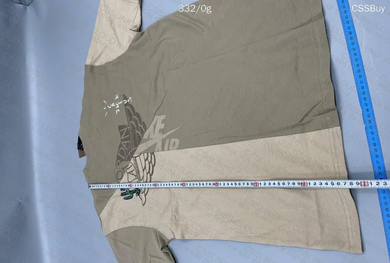 Jordan x Cactus Jack Jersey (With Measurements) 3