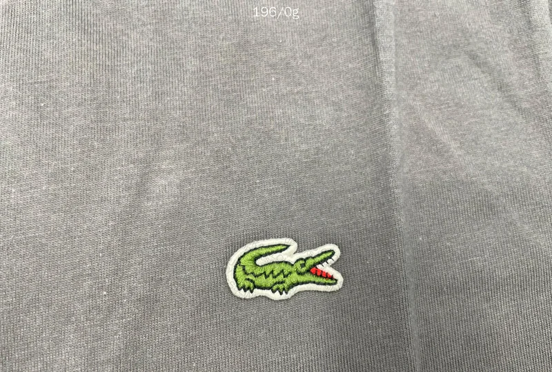 Lacoste Shirt with Measurements 2