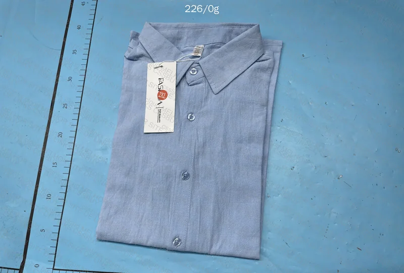 Linen T-Shirt - Light Blue
