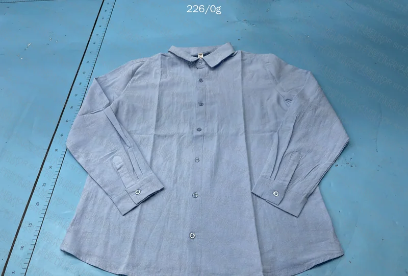 Linen T-Shirt - Light Blue 3