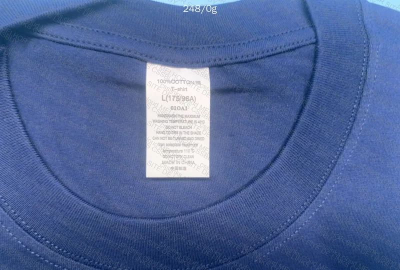 Plain 100% Cotton T-Shirt 4