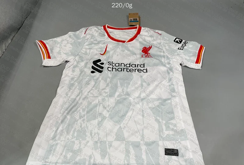 White Liverpool 24/25 Shirt 3